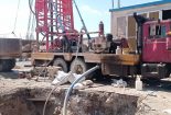 بازدید فرمانداری  ، شهرداری و اعضای  شورای اسلامی از روند احداث چاه جدید شهر هریس